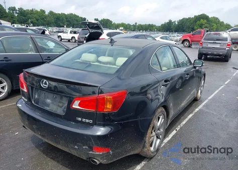2009 Lexus Is 250 from USA, damaged, VIN JTHBK262792082932